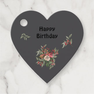 Boeket van rozen Favoriet Tags Bedankjes Labels