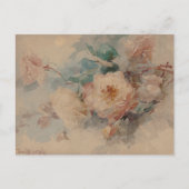 Boeket van Rozen - Franz Bischoff Briefkaart (Voorkant)