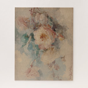 Boeket van Rozen - Franz Bischoff Legpuzzel