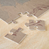 Boeket van Rozen - Franz Bischoff Legpuzzel (Zijkant)