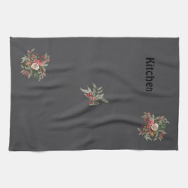 Boeket van rozen Keukenhanddoeken