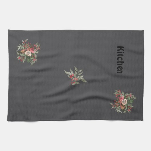 Boeket van rozen Keukenhanddoeken (Horizontaal)