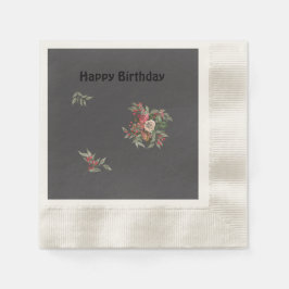 Boeket van rozen Papier servet