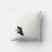 Boeket van Seashells Coastal Blue & White Elegant Kussen (Voorkant)