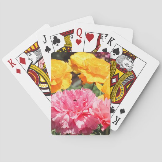 Boeket van Sunshine Pokerkaarten (Achterkant)