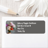 Boeket van Tuinbloemen Bloemen  Etiket (Insitu)