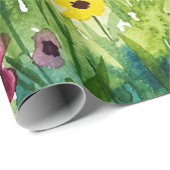 Boeket van wilde bloemen cadeaupapier (Rol Hoek)