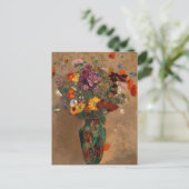 Boeket van Wildflowers | Odilon Redon-Briefkaart Briefkaart (Staand voorkant)
