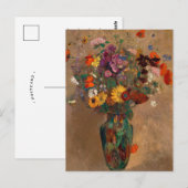Boeket van Wildflowers | Odilon Redon-Briefkaart Briefkaart (Voorkant / Achterkant)