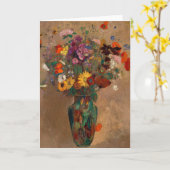 Boeket van Wildflowers | Odilon Redon-Briefkaart Kaart (Gele Bloem)