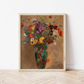 Boeket van Wildflowers | Odilon Redon-Briefkaart Poster
