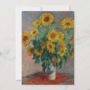 Boeket van Zonnebloemen   Claude Monet