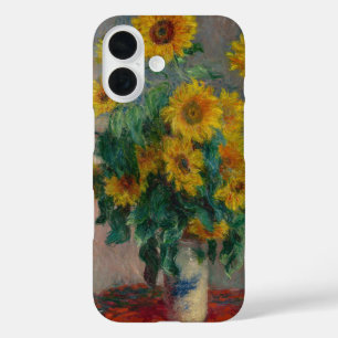 Boeket van Zonnebloemen   Claude Monet iPhone 16 Hoesje