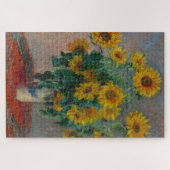 Boeket van Zonnebloemen Monet Legpuzzel (Horizontaal)