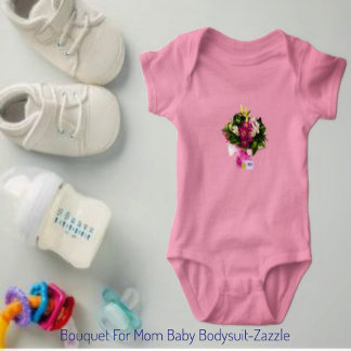 Boeket voor mama romper