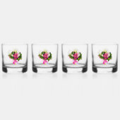 Boeket voor mama whisky glas (Voorkant)