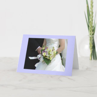 boeket waterverf bedankkaart