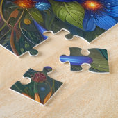 Boeket wilde bloemen legpuzzel (Zijkant)