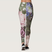 Boeketbloem,  filter, mooie achtergrond leggings (Achterkant)