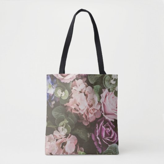 Boeketbloem,  filter, mooie achtergrond tote bag (Voorkant)