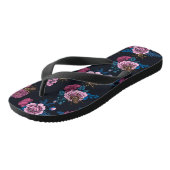 Boeketten en tarantula 2 teenslippers (Schuin)