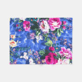 Boeketten met rozen fleece deken (Voorkant (Horizontaal))