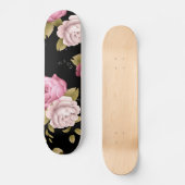 Boeketten Rozen 3 Persoonlijk Skateboard (Voorkant)