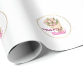 Boeketten zakelijk logo Sticker Cadeaupapier (Rol Hoek)