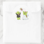Boeketworp Ronde Sticker (Tas)