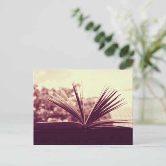 Boekfoto openen briefkaart (Staand voorkant)