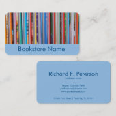 boekhandel - boeken visitekaartje (Voorkant / Achterkant)