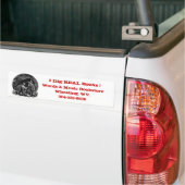 boekhandel met bumper sticker (Op Truck)