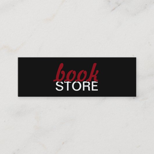 boekhandelpunkkaart klantenkaartje (Voorkant)