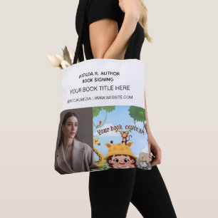 Boekhandtekening   Auteur Boekrelease Promotie Tote Bag