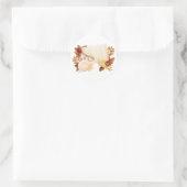 Boekherfst Herfst Lover Bookworm Ronde Sticker (Tas)