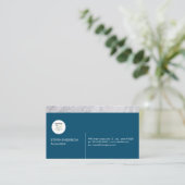 Boekhoud Geld Grafiek Visitekaartje (Staand voorkant)