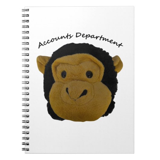 Boekhoudafdeling Notitieboek (Voorkant)