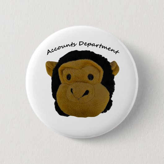 Boekhoudafdeling Ronde Button 5,7 Cm (Voorkant)