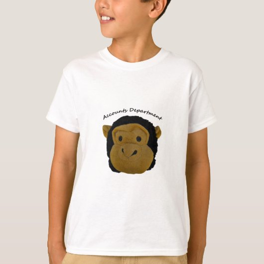Boekhoudafdeling T-shirt (Voorkant)