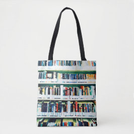 Boekhoudblad, boekenboekenboekhouder tote bag