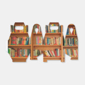 Boekhoudboekenbibliotheek Bladwijzer lezen Bedankdoosjes (Uitgevouwen)