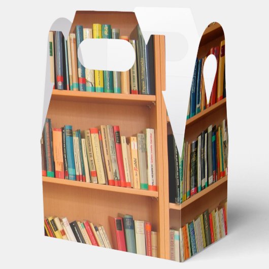 Boekhoudboekenbibliotheek Bladwijzer lezen Bedankdoosjes (Geopend)