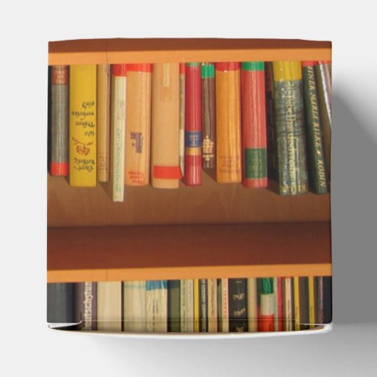 Boekhoudboekenbibliotheek Bladwijzer lezen Bedankdoosjes (Bovenkant)