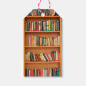 Boekhoudboekenbibliotheek Bladwijzer lezen Cadeaulabel (Achterkant)