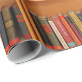 Boekhoudboekenbibliotheek Bladwijzer lezen Cadeaupapier (Rol Hoek)