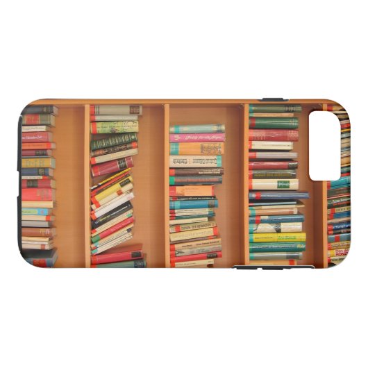 Boekhoudboekenbibliotheek Bladwijzer lezen Case-Mate iPhone Case (Achterkant (Horizontaal))