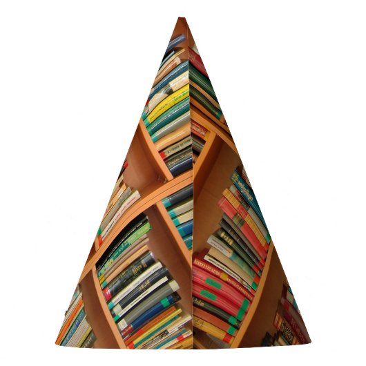 Boekhoudboekenbibliotheek Bladwijzer lezen Feesthoedjes (Achterkant)