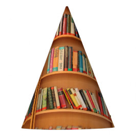 Boekhoudboekenbibliotheek Bladwijzer lezen Feesthoedjes