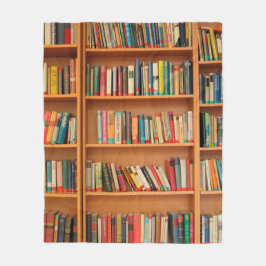 Boekhoudboekenbibliotheek Bladwijzer lezen Fleece Deken