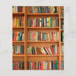 Boekhoudboekenbibliotheek Bladwijzer lezen Flyer